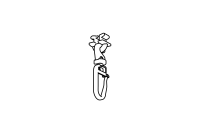 Drehgleiter mit Faltenlegehaken, drehbar 6 mm, Teflon, weiß